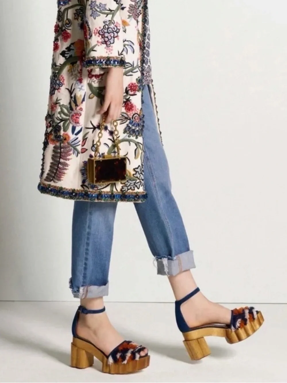 Tory Burch bold platform